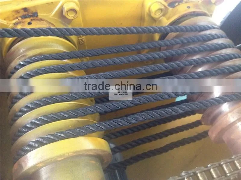 Polypropylene Polyester Making Flax Wrie Rope Twisted Machine