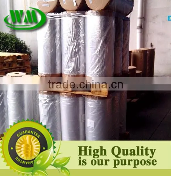 gold/ silver cold laminating metallized polyester film 12 micron Pet/Pe