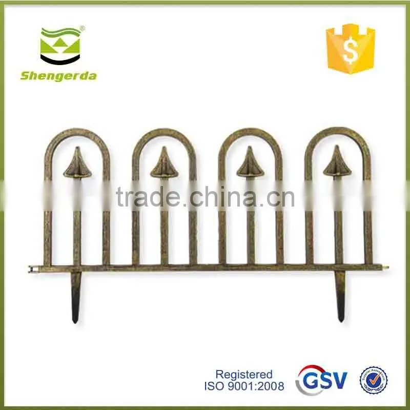 factory price accordion plastic fence paling