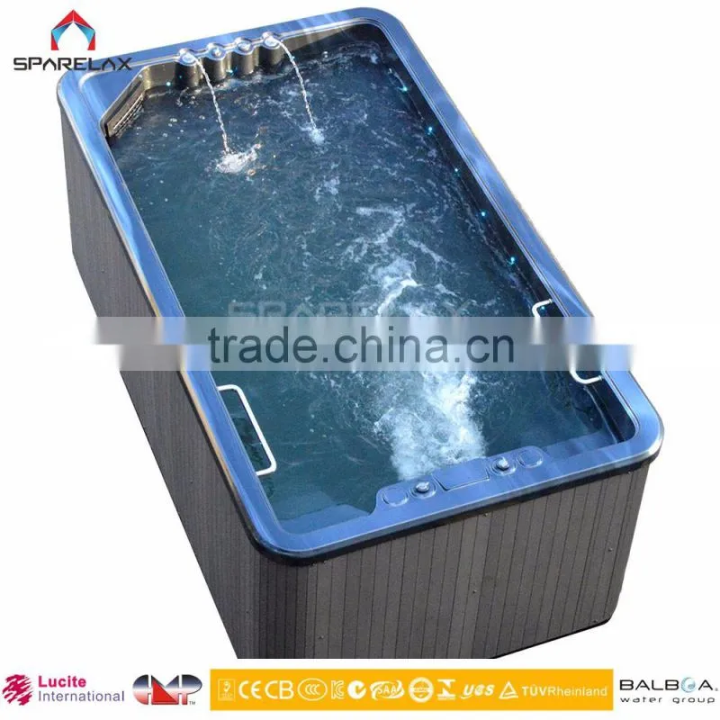 Factory Directly Selling Luxurious Portable Acrylic Balboa Endless Pool Swim Spa