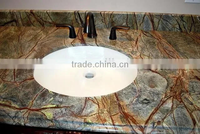 Tropical Rainforest Green Marble, Marble Stone