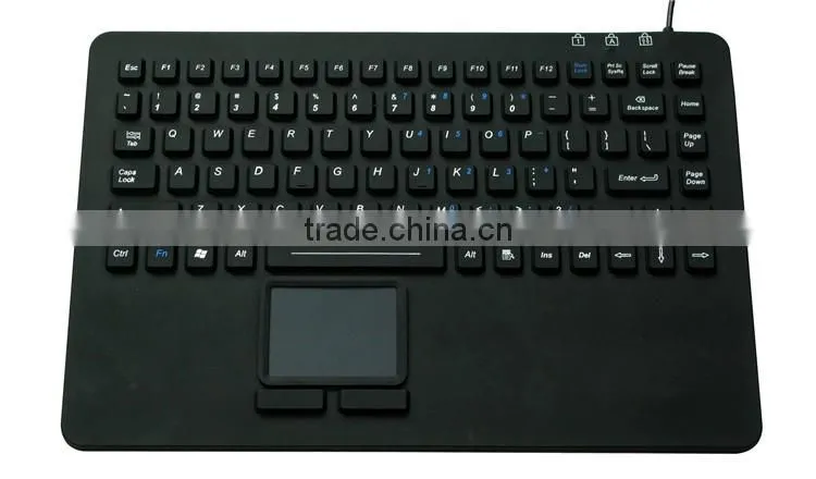 waterproof Silicone Industrial Keyboard with Touchpad JH-IN87KB of 99 keys hot sell keyboard
