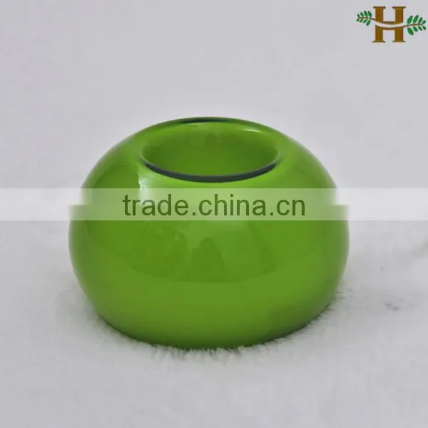 cheap colored candle holder glass