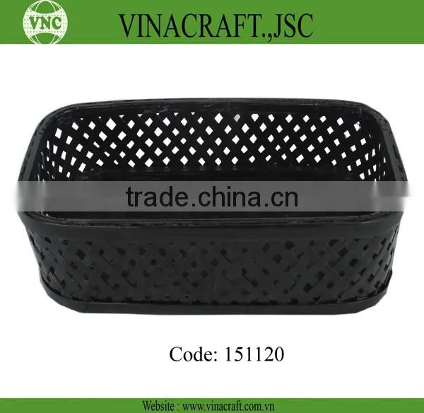 Eco-Friendly natural craft weaving bamboo basket