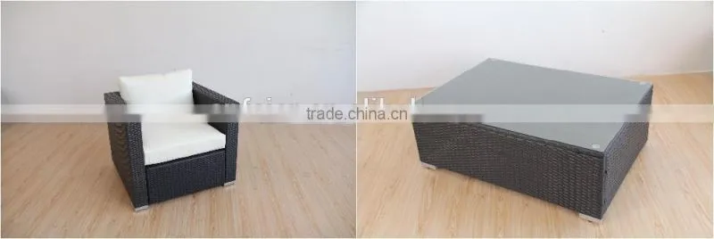 new style rattan garden furniture sets sale with high quality