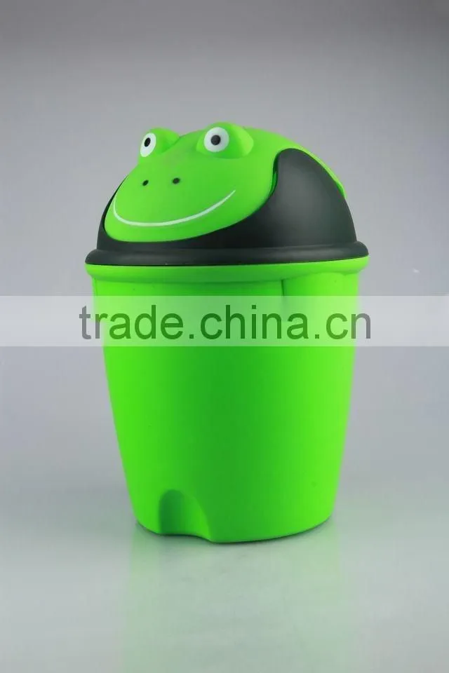 Rubbish Bin Household Garbage Can/Animal Design Plastic Trash Can