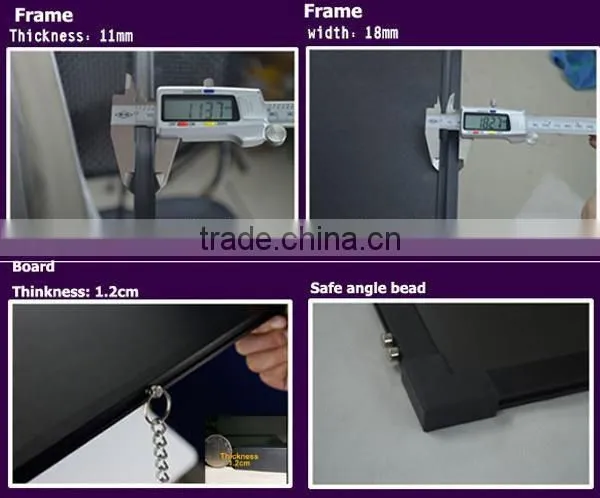 High quality electronic products led writing board led fluorescence writing board with neon color changing