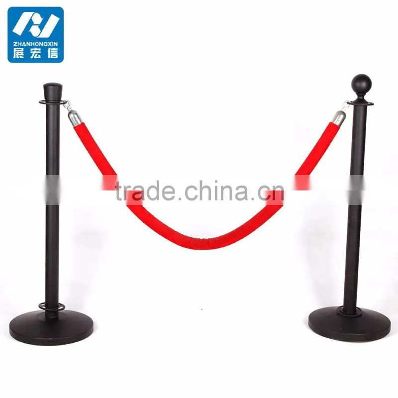 Customized unique rope barrier stand for event