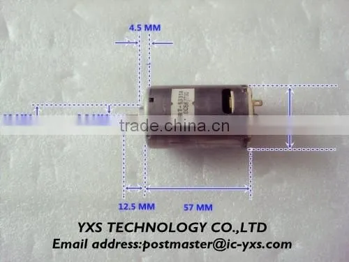 Import Japan high speed motor RT-553SA 220V 21000rpm for dc motor