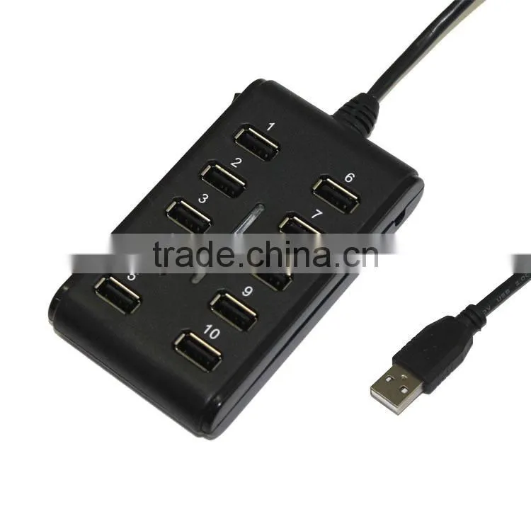10 Ports High Performance USB 2.0 HUB