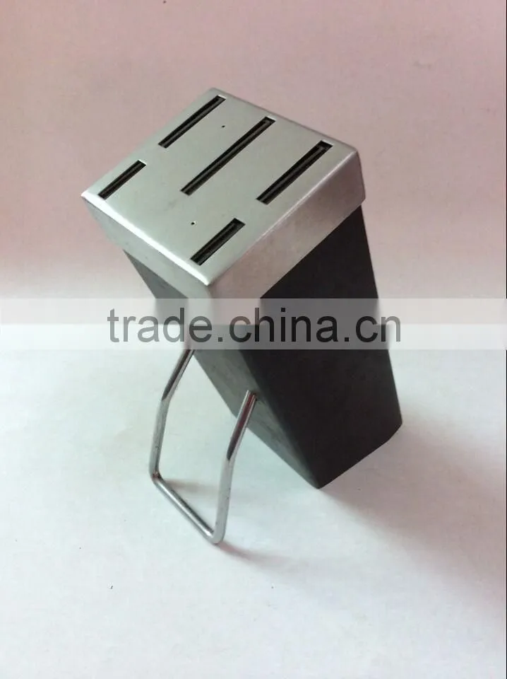 Five slots wooden knife block,wooden block,stander,holder