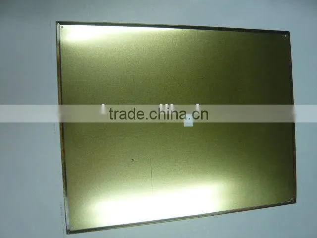 Metal Sign with Folded Edge, Advisting Board