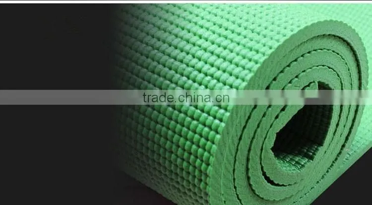 Wholesale ECO anti-slip PVC Yoga Mat For Fitness