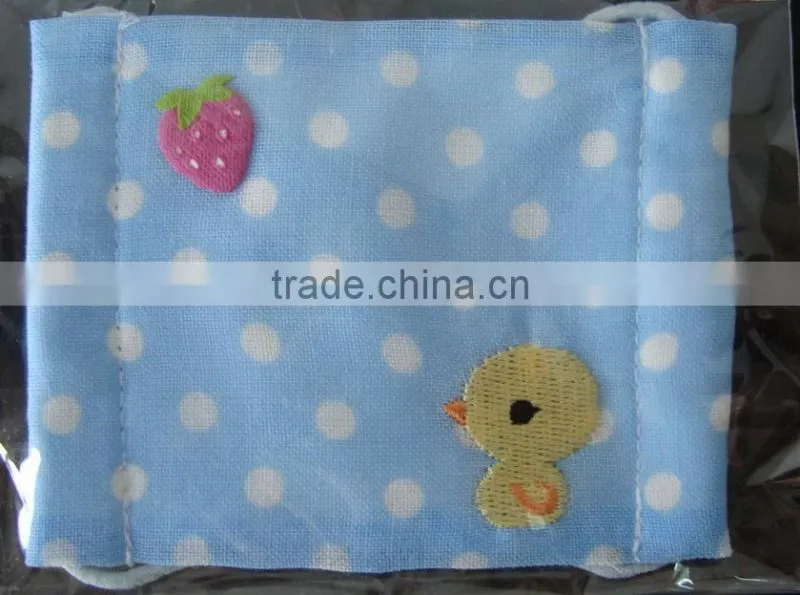 Embroidered masks gauze face mask