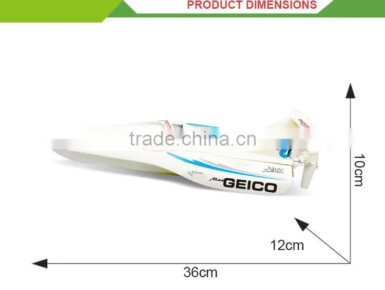 High speed outdoor play toy rc airship model