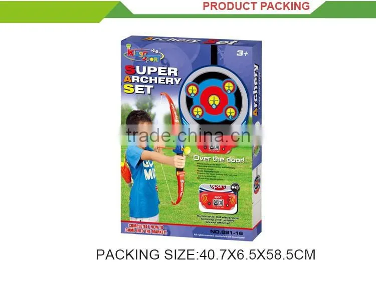 Kids sport game set forest hunting toy archery bow arrow