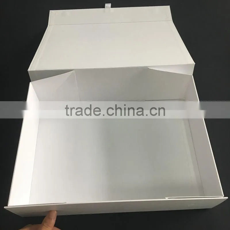 2017 White Magnetic Hair Extensions and Wig Box Packaging