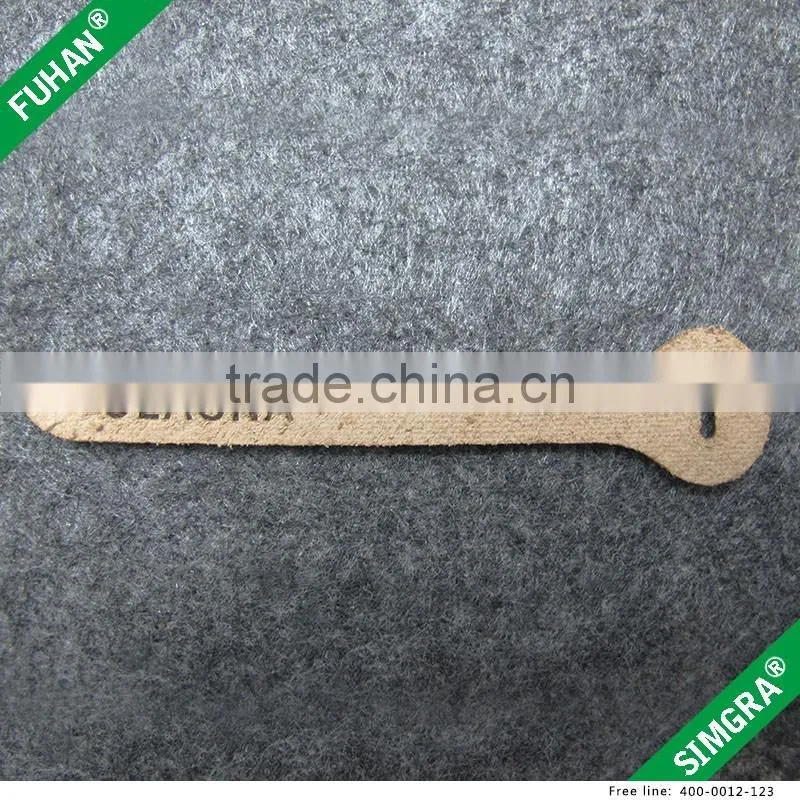 Custom Leather Zip Puller With Logo