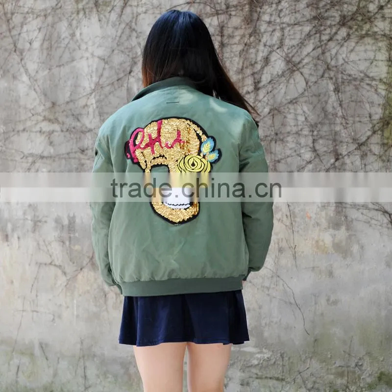 CX-G-P-17C Fox Fur Lining Genuine Fur Parka Winter Parka Coat