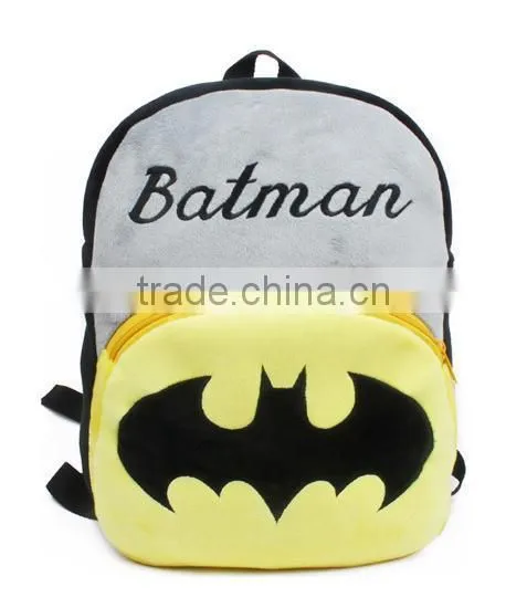 2015 Duck plush bags 3D wholesale children school bag baby cartoon school bag for kids