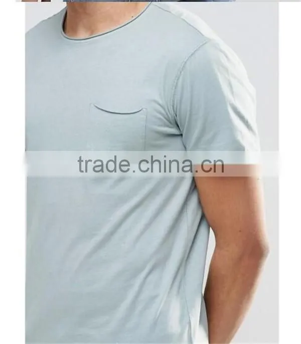 High quality cotton mens round neck t-shirt