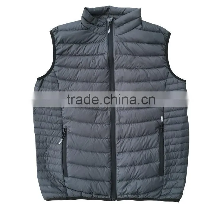 wholesale puffer mens nylon padding cheap waistcoat