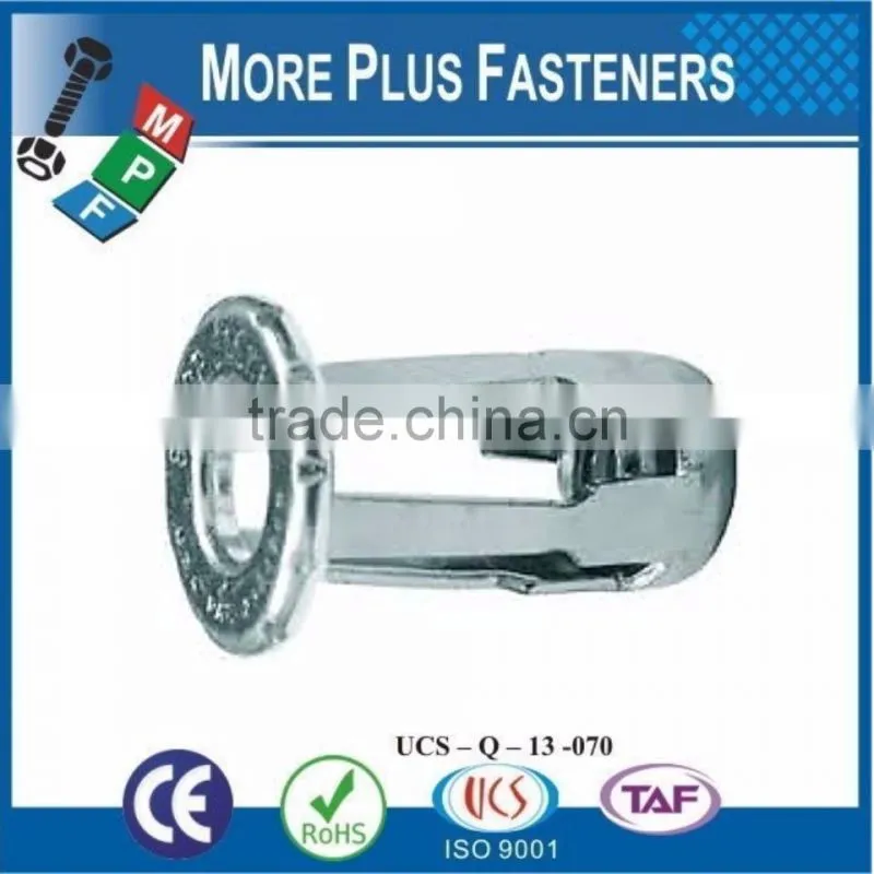 Made in Taiwan Carbon steel and Stainless Steel Customer request Threaded Jack Nut