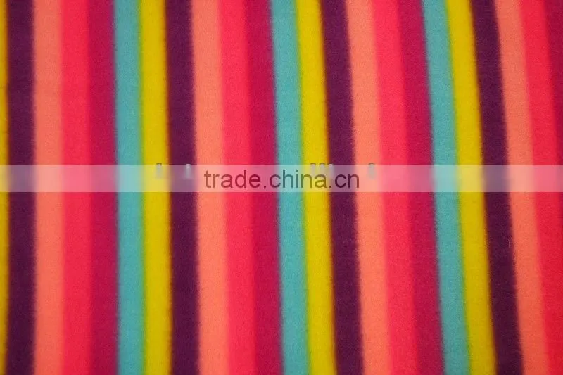 Polyester printed poral fleece blanket
