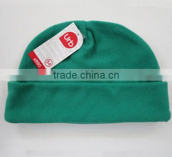 solid color custom fleece beanie hat pattern polar fleece beanie