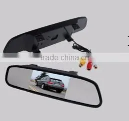 NEW 4.3inch digital car mirror monitor,touch keypad,rearview mirror