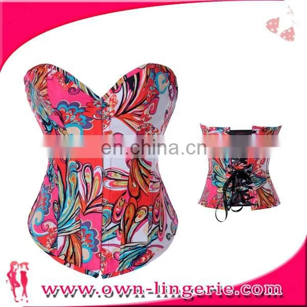 Wholesale red leather corset tops to wear out Corset Tops To Wear Out