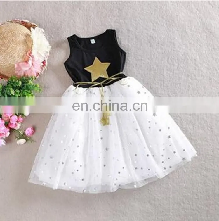 2016 Summer dress For Girl Children's Party Christmas dress