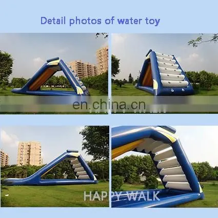 Popular inflatable water slide,inflatable water float game hot sale