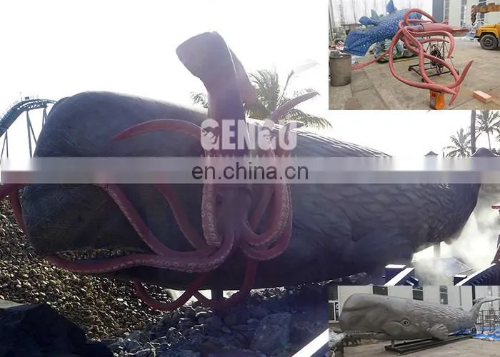 Water Park High Simulation Big Size Handmade Marine Animals