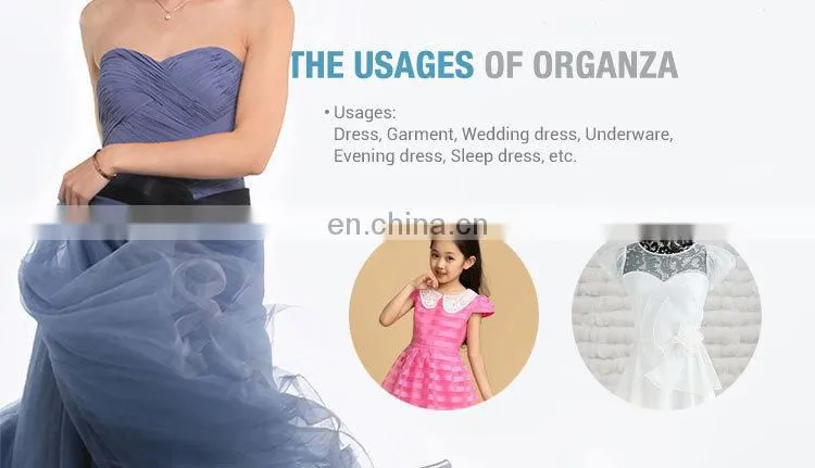 2015 Most Popular Packing Material Organza Sequence Lace Fabric Flower Mesh Netting Roll