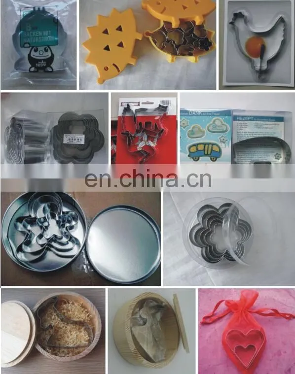 new arrival fast delivery custom letter shape cookie cutter