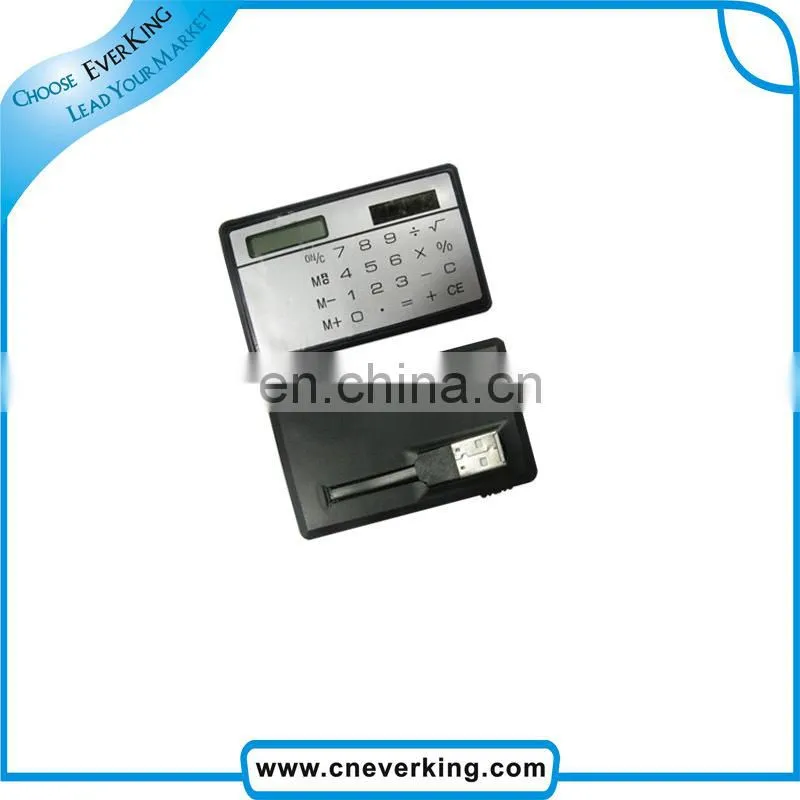low cost mini calculator usb flash drive