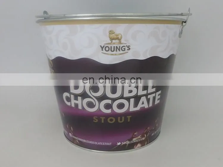 china custom colorful beer Galvanized iron stainless steel ice bucket
