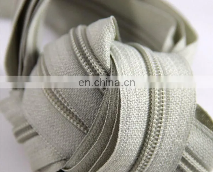 Nylon waterproof airtight zippers from China zipper factory