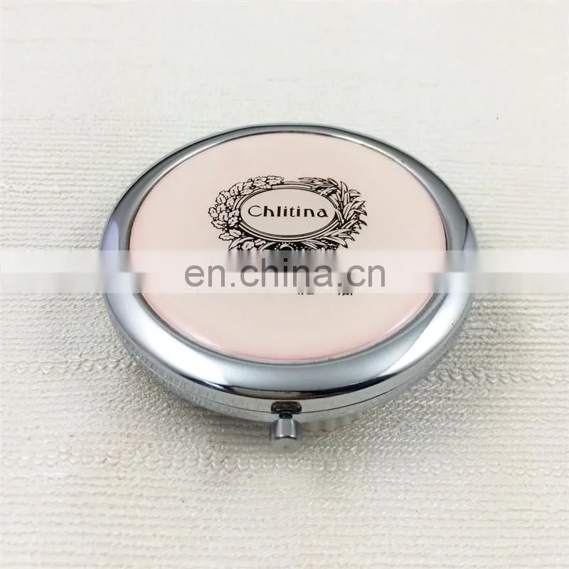 Alibaba hottest custom high quality promotion cosmetic pocket mirror