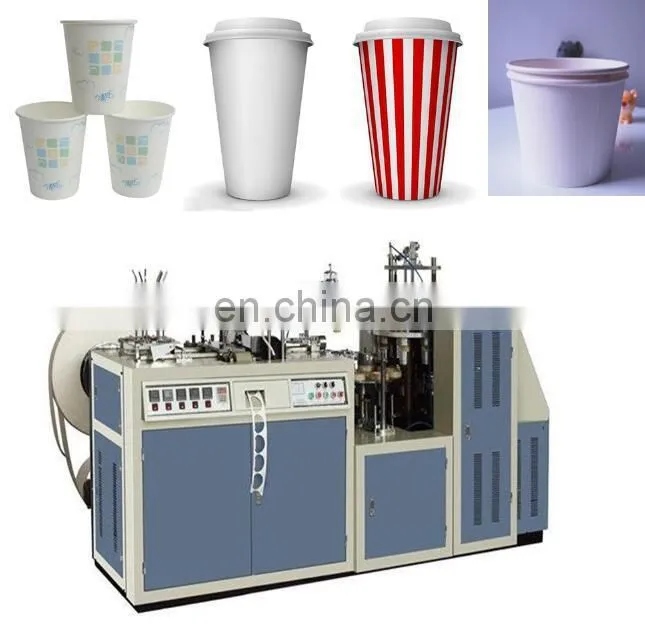 Double side film ultrasonic disposable paper cup forming machine