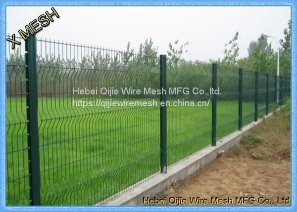 3d curved mesh fence-C0026