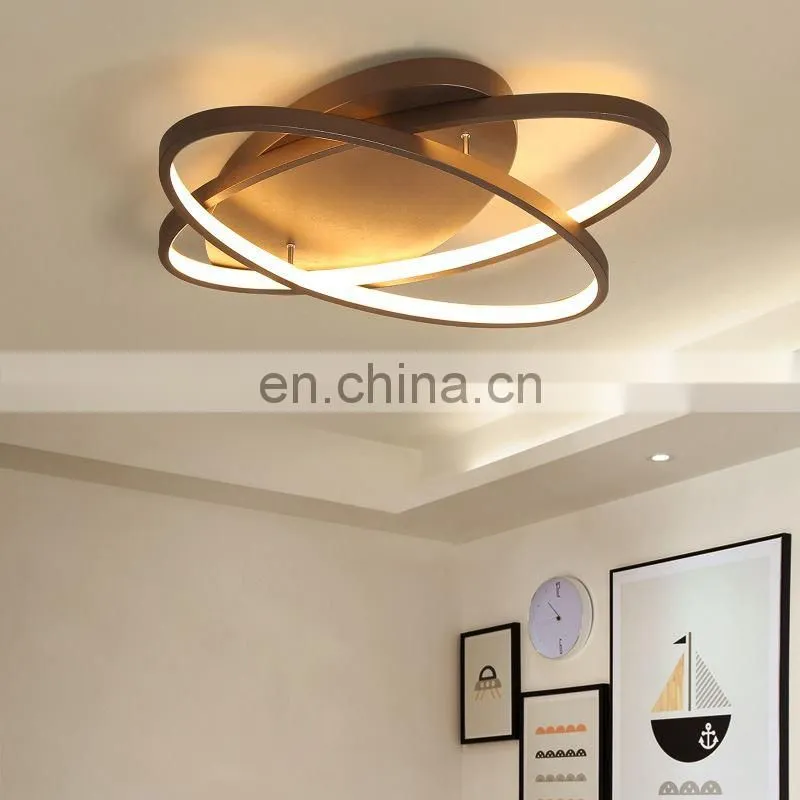 Creative aluminum new living room ceiling lamp LED energy saving bedroom lamp
