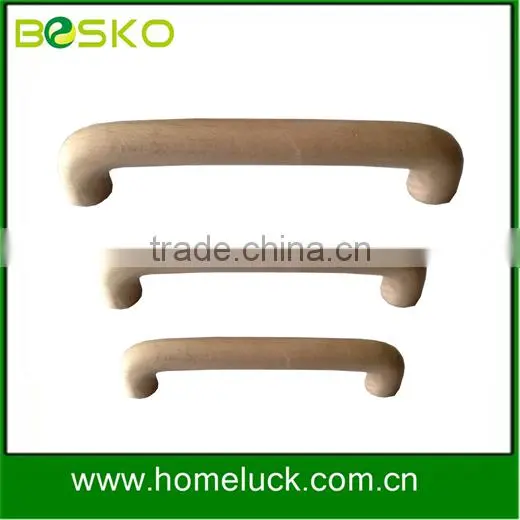 Special shape wooden knob kitchen cabient furniture knob