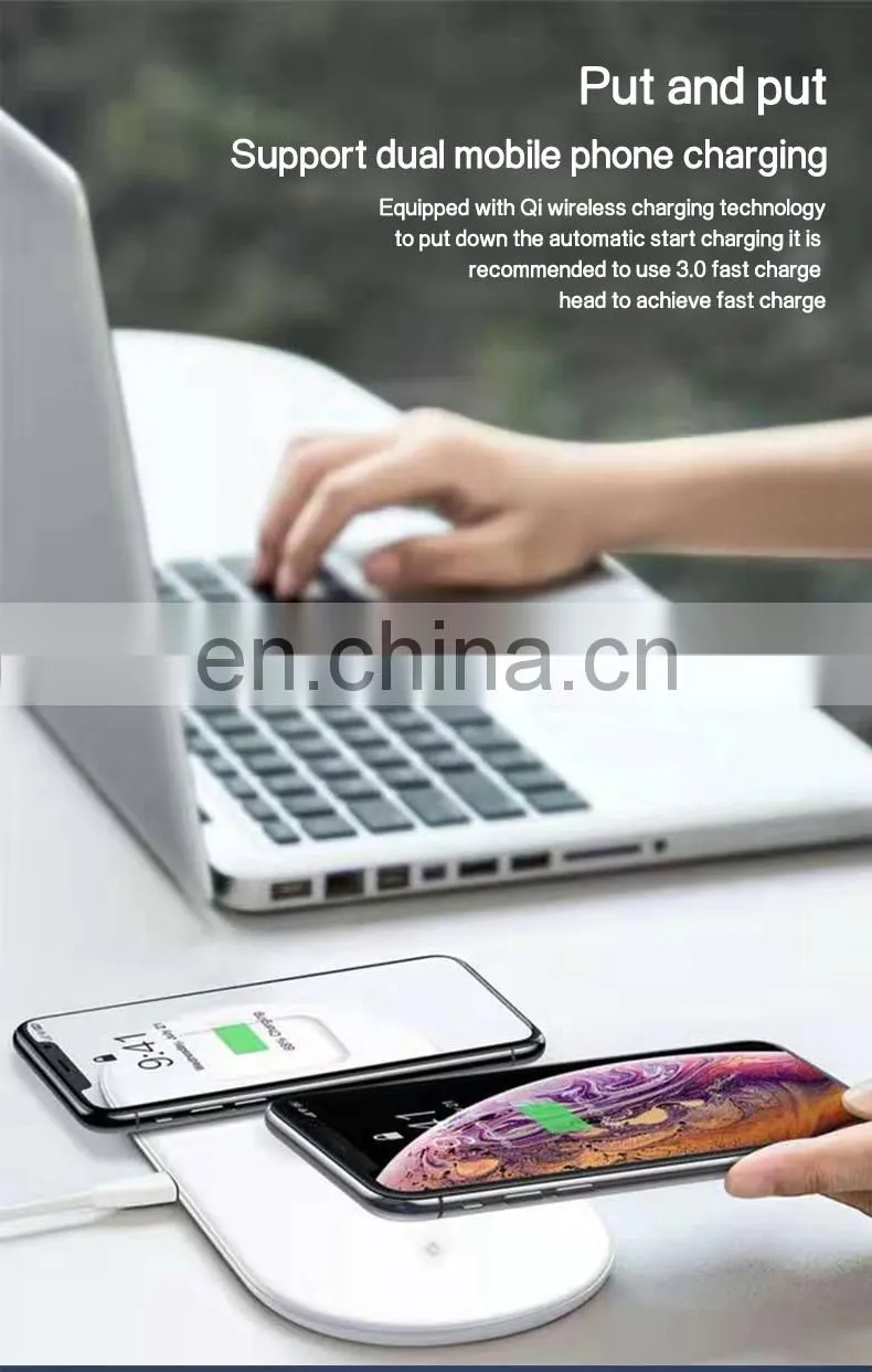 Phone Charger Wireless New 2019 Product Wholesale Battery Charger Mobile Phones For Iphone/Watch/Earphone Charger 3 In 1