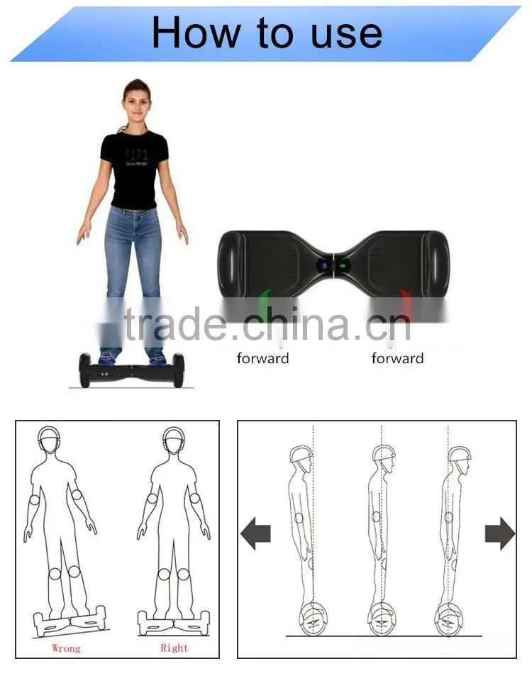 Cheap smart balance wheel electric kids hoverboard