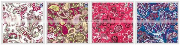 100% Polyester Outdoor Use Leaf Printed Fabric