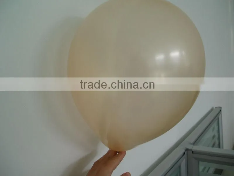 round shape latex balloon