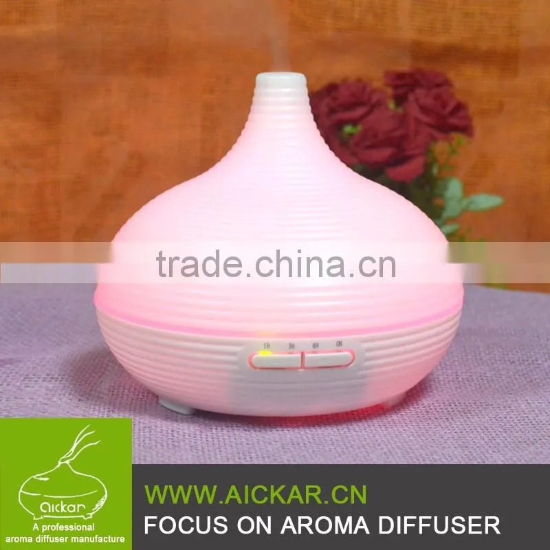 300ml Essential Oil Diffuser with Cool Mist and 7 Colors Portable Aromatherapy + Ultrasonic Aroma Humidifier