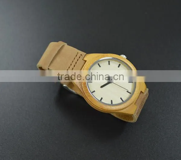 alibaba factory sale leather wooden watch bulk buy from china